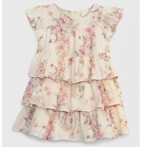 Gap x LoveShackFancy Floral Tiered Dress